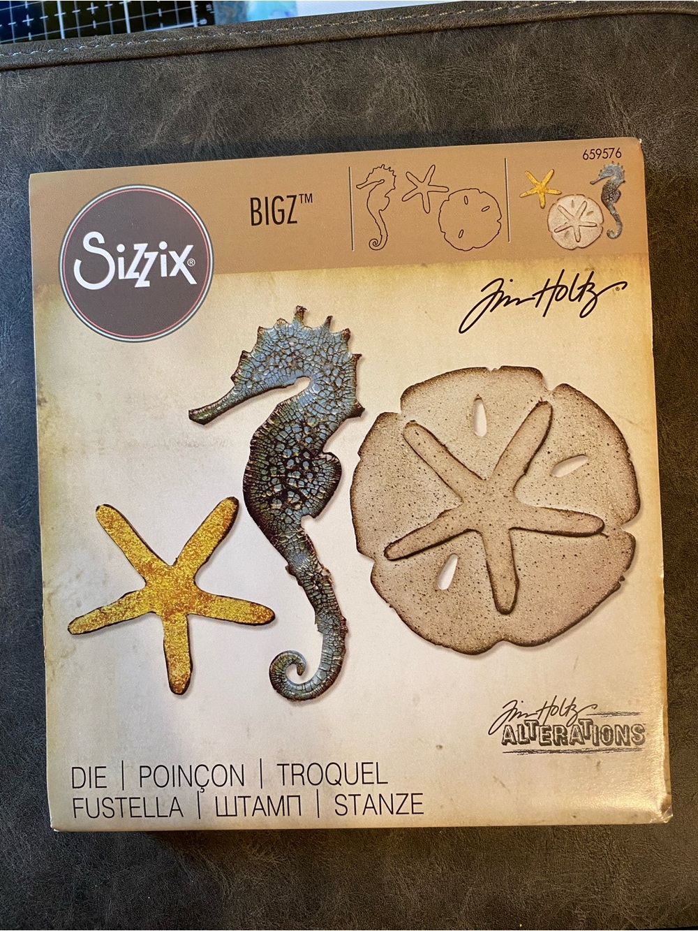 Tim Holtz Alterations Bigz Die - Sand & Sea